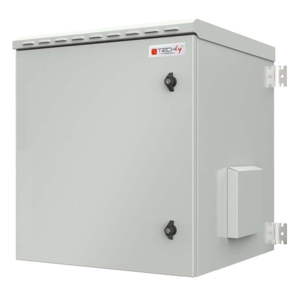 [I-CASE_IP55-2060] Armadio Rack 19'' a Parete 20U Grigio IP55 Porta Cieca prof. 600 mm