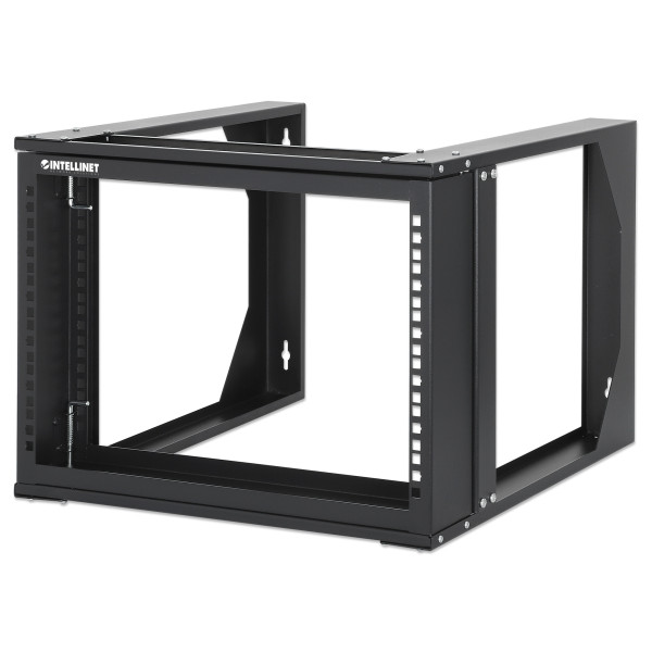 [I-CASE_OFSW-0650FPBK] Armadio a Muro 19'' Open Frame 2 Montanti Flat Pack 6U