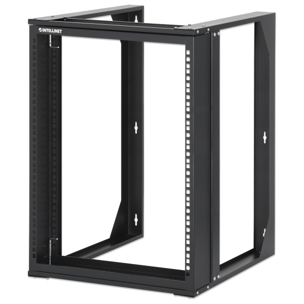 [I-CASE_OFSW-1250FPBK] Armadio a Muro 19'' Open Frame 2 Montanti Flat Pack 12U