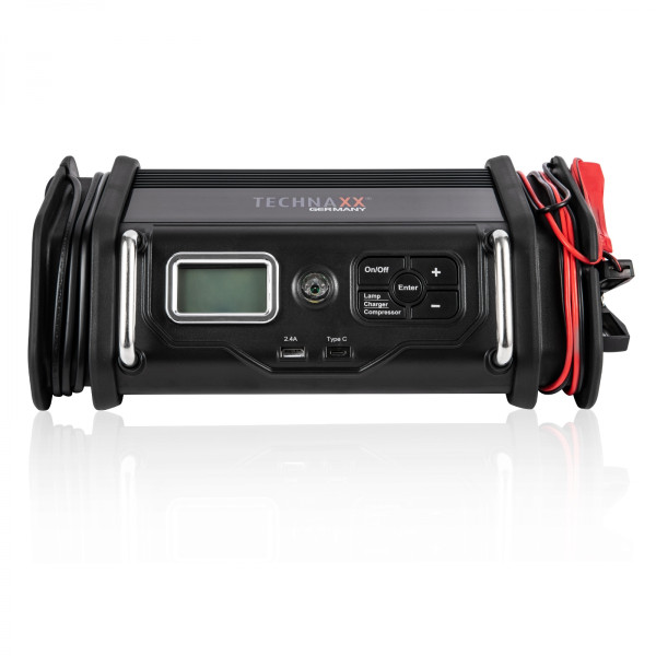 [ICTX-TX193] Caricabatterie 10A con Compressore, TX-193