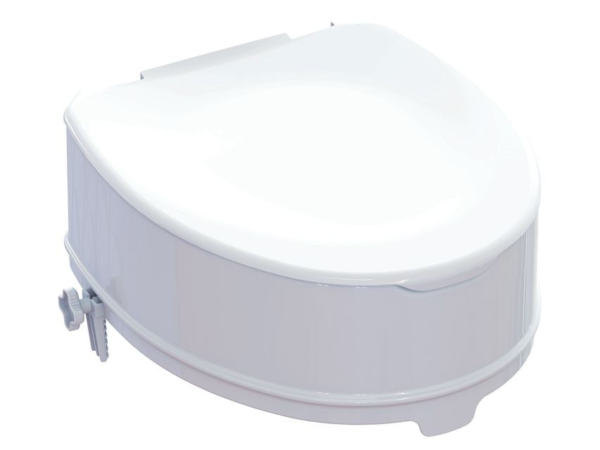 [27737] RIALZO WC con sistema di fissaggio - 15 cm
