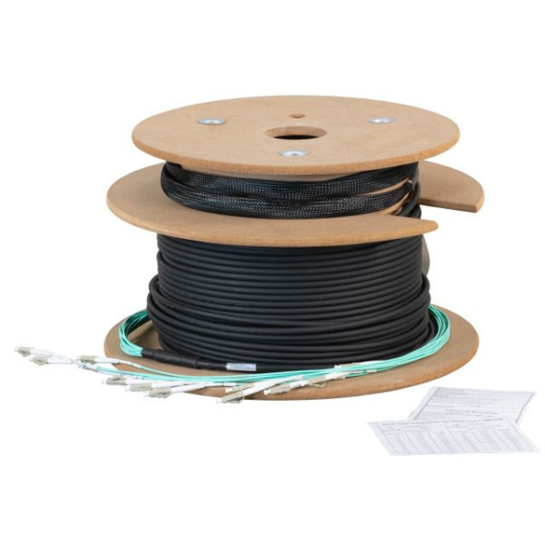 [ICOC_FO-4-070LC-OM3T] Cavo Fibra Ottica Multimodale 4 Fibre OM3 Dca LC/LC 50/125 70 m