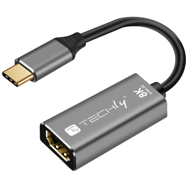 [IADAP_USBC-HDMI8] Adattatore USB-C™ 3.2 a HDMI 2.1 8K@60Hz 15 cm