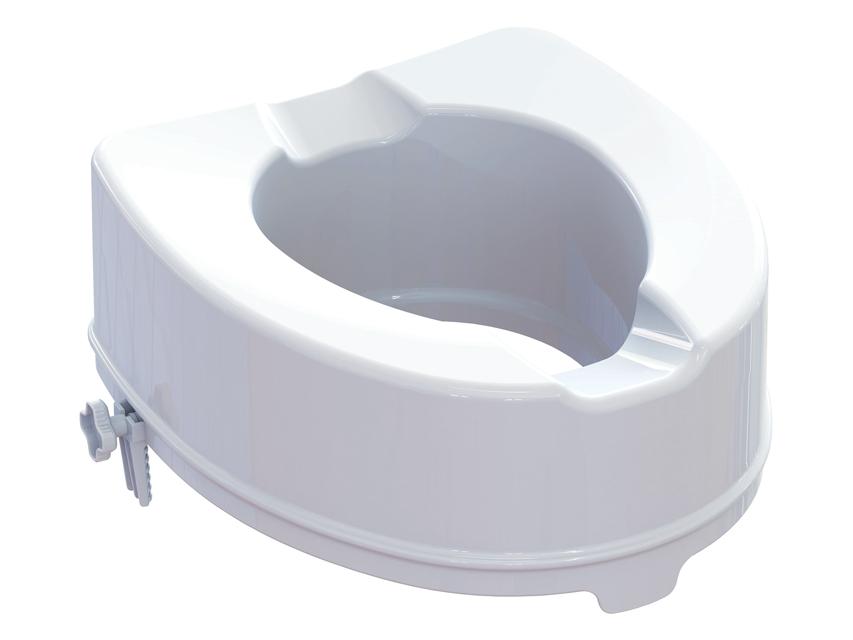 [27740] RIALZO WC con sistema di fissaggio - 15 cm