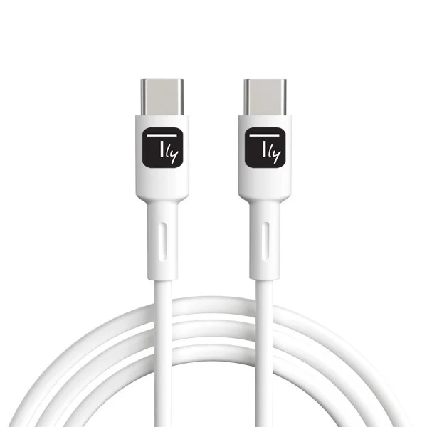 [ICOC_MUSB20-C60W2] Cavo USB-C™ Maschio/Maschio USB 2.0 2m Bianco