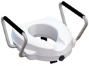 RIALZO WC con braccioli fissi - 12,5 cm
