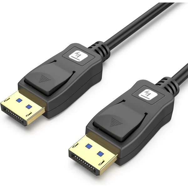 Cavo Audio/Video DisplayPort 2.1 M/M 10K 2m Nero