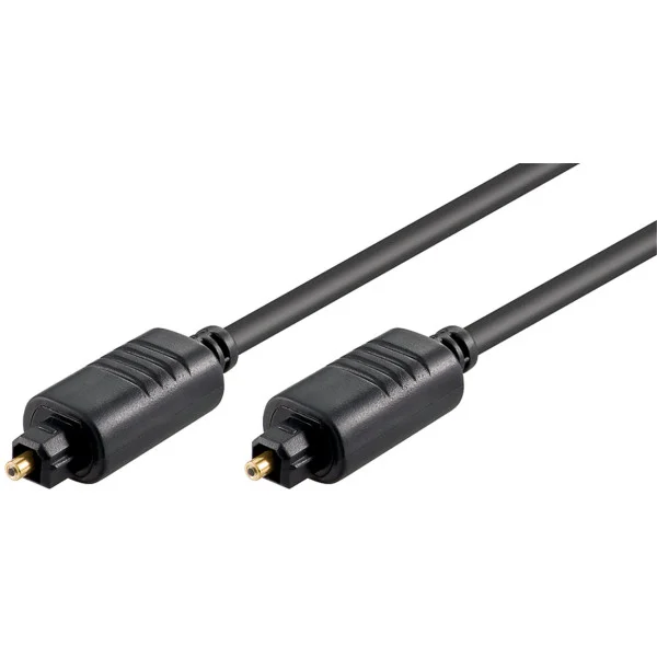 Cavo Audio Ottico Digitale Toslink (SPDIF) M/M 1m ø 5mm