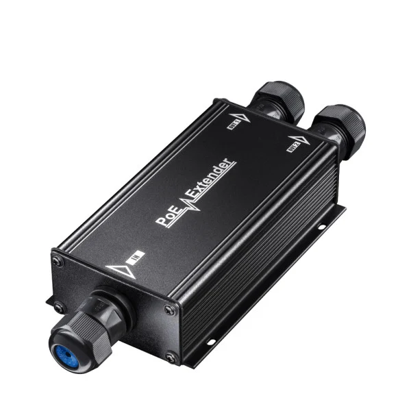 [ICU-POE25] Extender Ripetitore PoE Gigabit da Esterno IP67 a 2 Canali, POE25