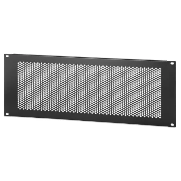 [I-CASE_BLANK-4-BKV2] Pannello Cieco Ventilato per Armadi Rack 19'' 4U Nero