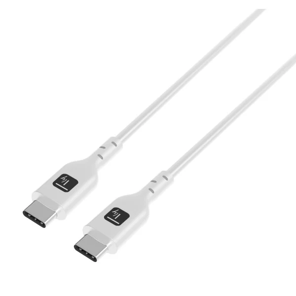 [ICOC_MU2AC-240W2W] Cavo USB-C™ M/M E-Mark USB 2.0 240W PD 2m Bianco