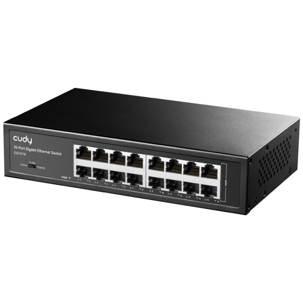[ICU-GS1016] Switch Gigabit Ethernet a 16 Porte, GS1016