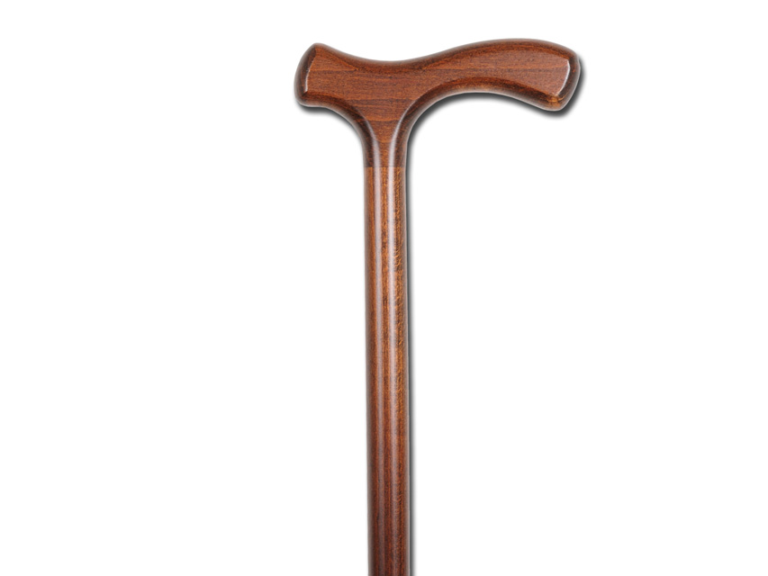 BASTONE LEGNO - manico a "T"