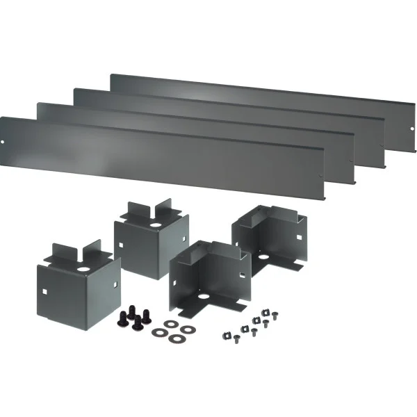 Zoccolo 600 x 1000 mm per Armadi Rack Serie NextGen Nero