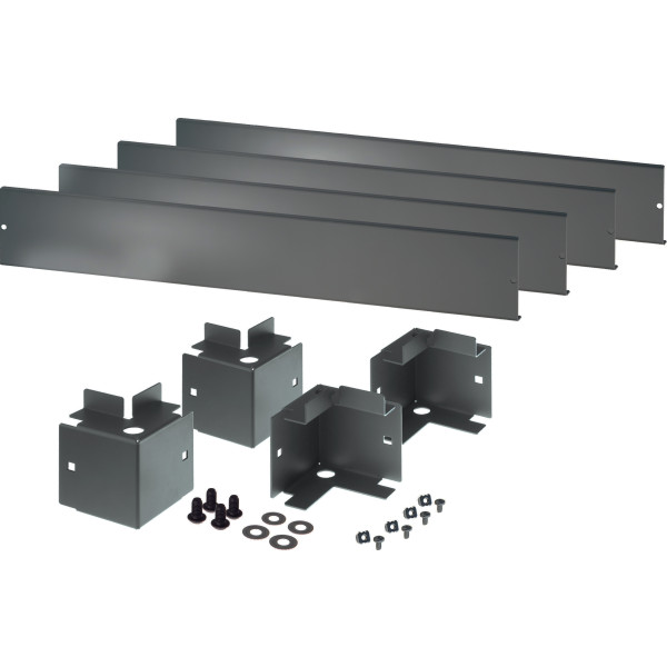 [I-CASE_PLP80100T] Zoccolo 800 x 1000 mm per Armadi Rack Serie NextGen Nero