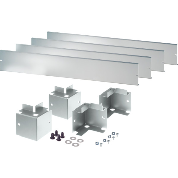 Zoccolo 600 x 800 mm per Armadi Rack Serie NextGen Grigio