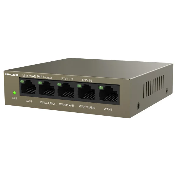 Router PoE 5 porte Gestito da Cloud, M20-PoE