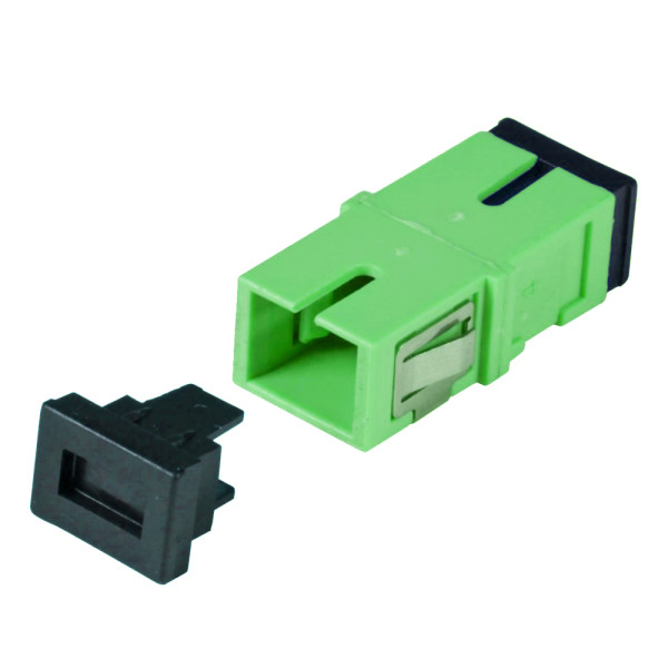 [ILWL-ADAP-KEYSC9A] Adattatore a Bussola Keystone SC Simplex Senza Flangia Monomodale OS2 Verde