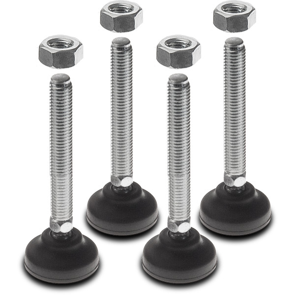 [I-CASE_FEETP-10] Kit 4 Piedi di Livellamento per Armadi Rack NextGen