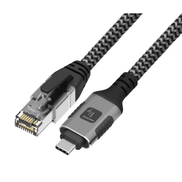 [ICOC_U3C-RJ45-050] Cavo USB-C™ Maschio a Ethernet RJ45 Maschio 5m