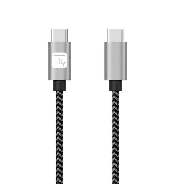 [ICOC_MU2CC-020-AL] Cavo USB-C™ Maschio 2.0 / USB-C™ Maschio 3A 2 m Alluminio