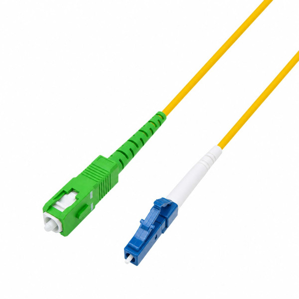 Cavo in Fibra Ottica FTTH Monomodale SC-APC/LC-UPC OS2 9/125 Simplex 10m