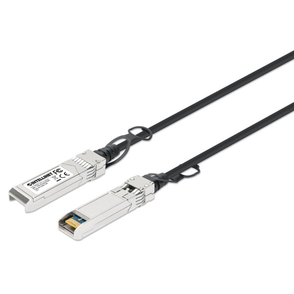 [ICOC_SFP-010I] Cavo in Rame Twinax DAC Passivo con Connettori SFP+ 10Gb 1m Nero