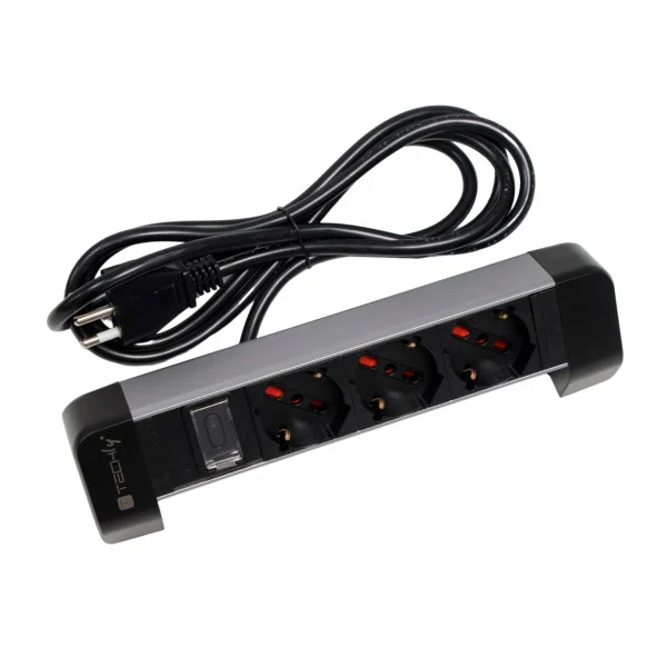 [I-CASE_STRIP-DK3U] Multipresa da Tavolo 3 prese Italiane Bipasso