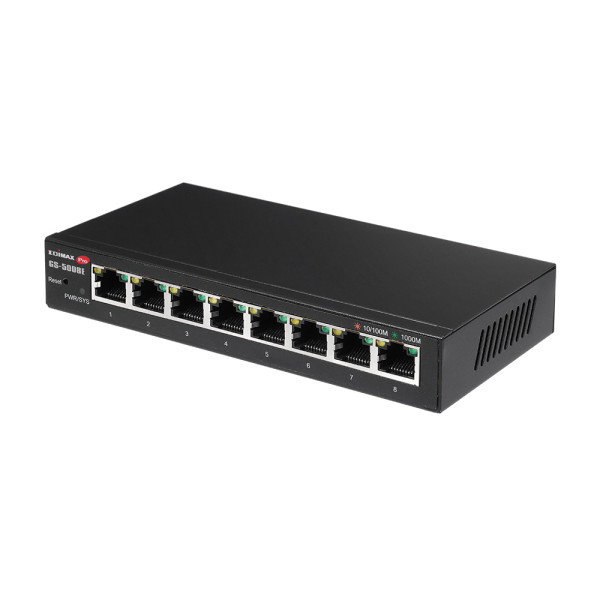 [ICE-GS5008E] Smart Switch Web Gigabit 8 porte, GS5008E