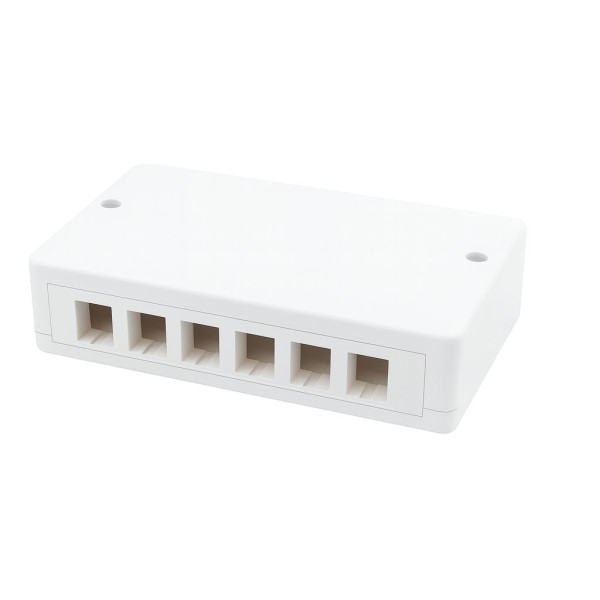 [IWP-BOX_SC-6T] Box di Distribuzione 6/12 porte Keystone