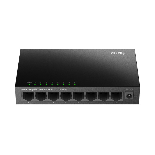 [ICU-GS108] Switch Desktop Gigabit a 8 Porte, GS108