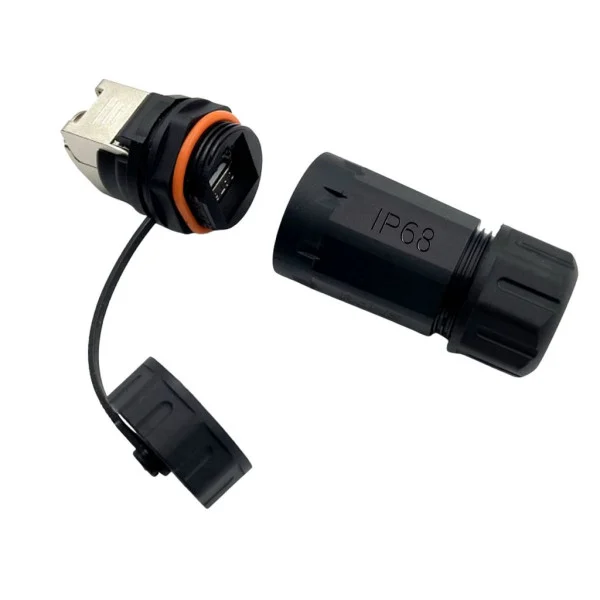 [IWP-MD_C6-IPPANS] Frutto Toolless da Pannello RJ45 Cat.6 STP Impermeabile IP68
