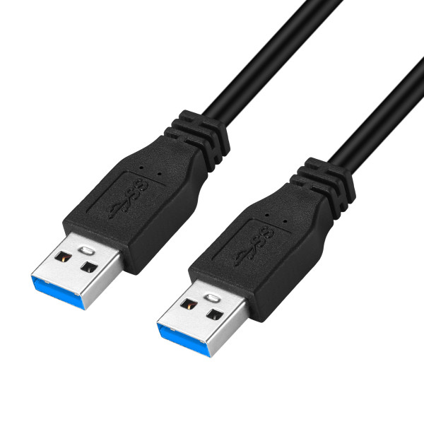 [ICOC_U3-AA-005-BKT] Cavo USB 3.2 A maschio/A maschio 0,5 m Nero