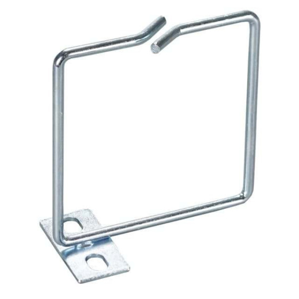 Anello Passacavi Laterale 80x80 mm in Metallo per Armadi Rack