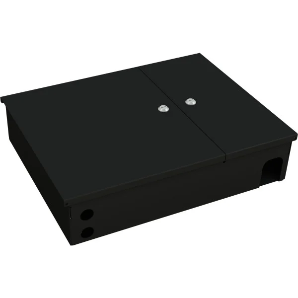[I-CASE_FO-MWLB] Box a Muro per Fibra Ottica Large Nero