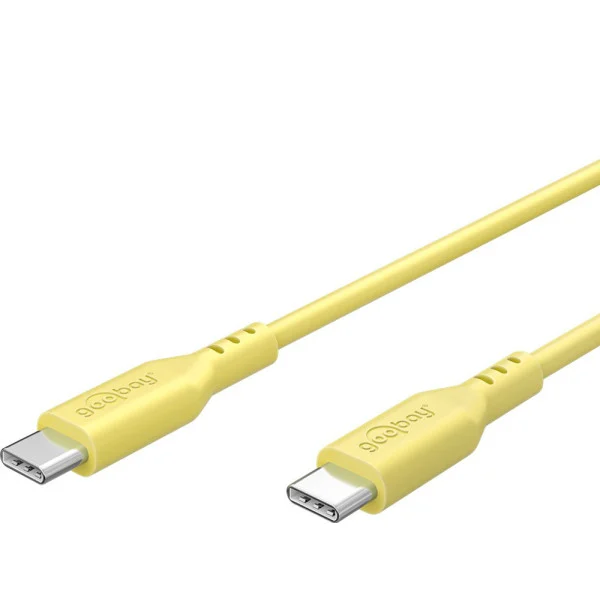 [ICOC_MUSB20-C615SY] Cavo USB-C™ Maschio/Maschio USB 2.0 in Silicone 1,5 metri Giallo