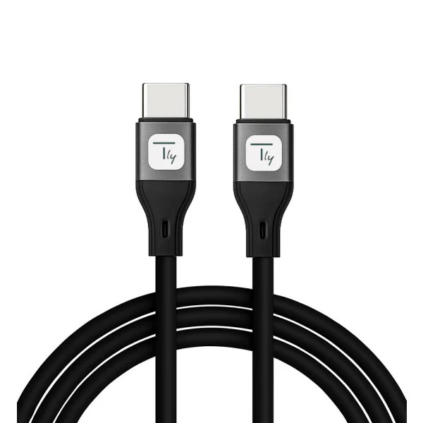 [ICOC_MUSB20-C60B1S] Cavo USB-C™ Maschio/Maschio USB 2.0 in Silicone 1m Nero