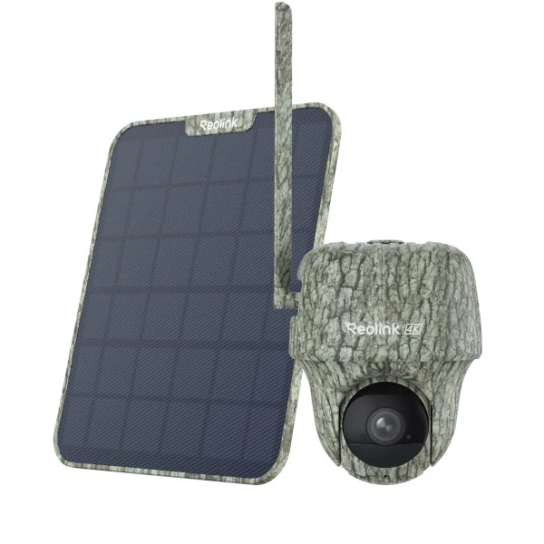 [ICR-G450] Telecamera da Esterno con Batteria/Pannello Solare 4K 8MP UHD IP64, Serie G450