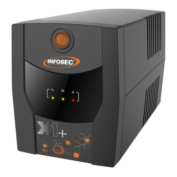 [ICUX2LCD500P] Gruppo di Continuità UPS X1+ 500VA 4 Prese IEC Line Interactive