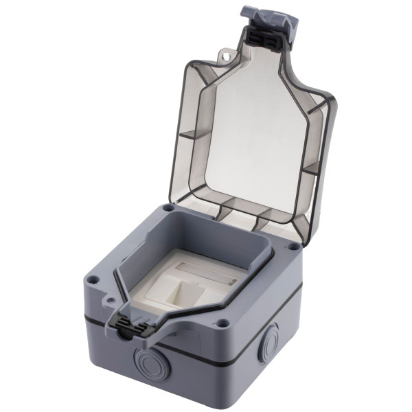 [IWP-MD_SC66] Scatola a Muro per 1 Frutto Keystone IP66