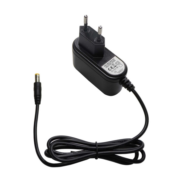 [IPW-12DC1A3] Alimentatore Stabilizzato 12V 1500mA Plug 5.5 x 2.5 mm Nero
