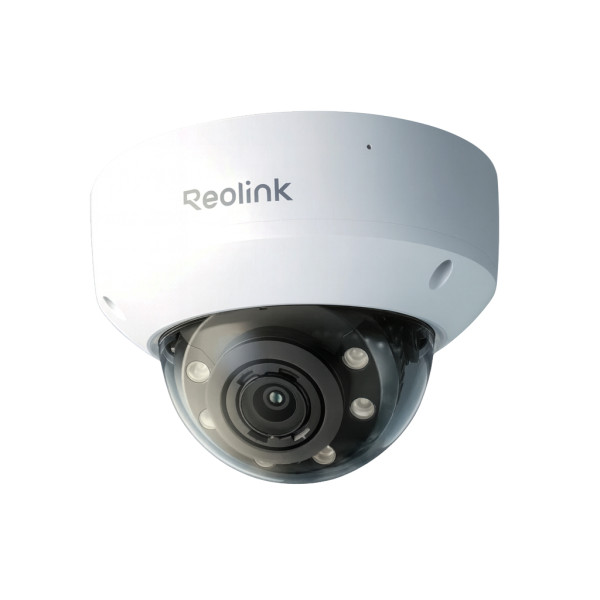 [ICR-RP-PCV8MZ] Telecamera Dome PoE Antivandalo IK10 4K con Zoom Ottico 5X, RP-PCV8MZ