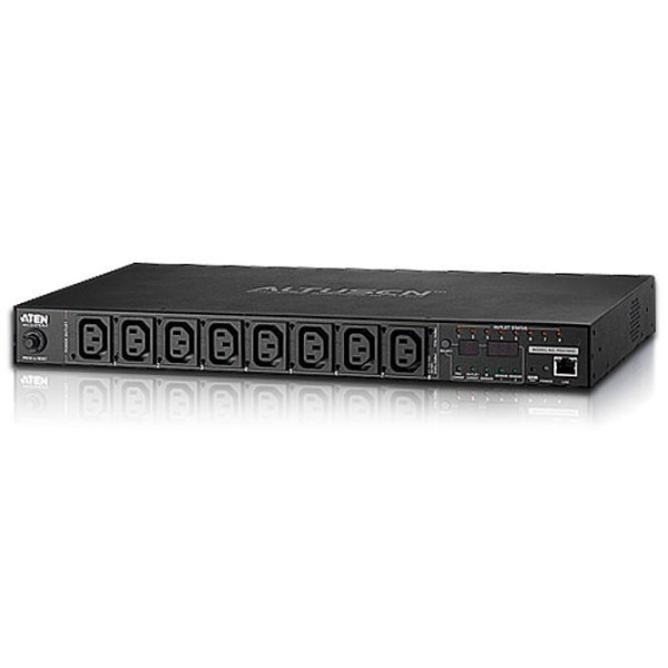 [I-CASE_PE-6108GB] Multipresa Rack PDU 8x C13 Misurazione PDU, Controllo Presa PE6108GB