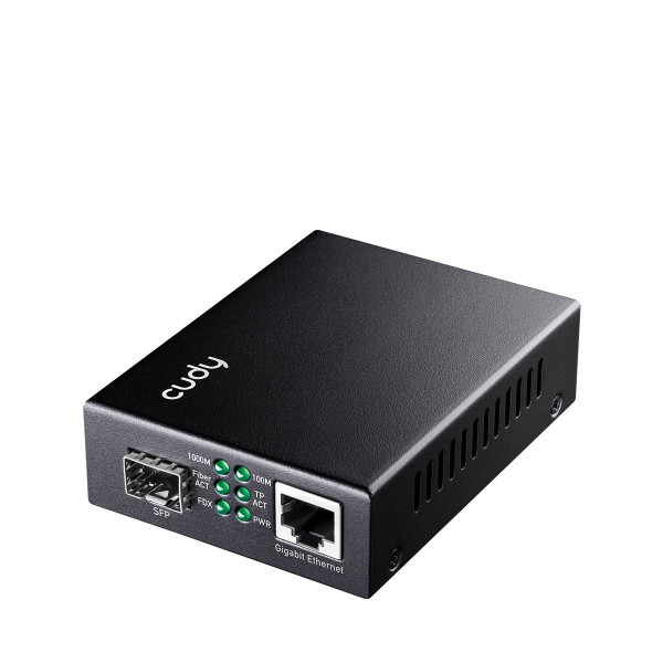 Convertitore Multimediale Gigabit RJ45 10/100/1000 Mbps Ethernet Slot SFP