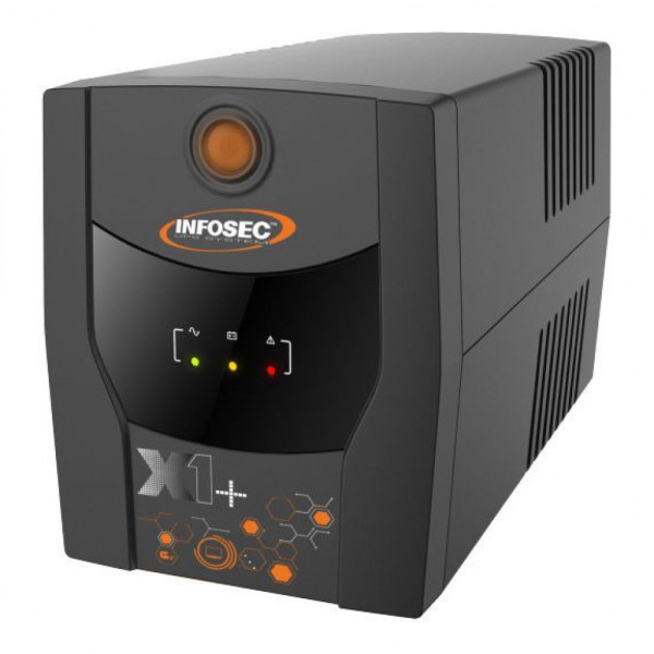 [ICUX1EX2200UP] Gruppo di Continuità UPS X1+ 2200VA 4 Prese FR/SCHUKO con USB Line Interactive
