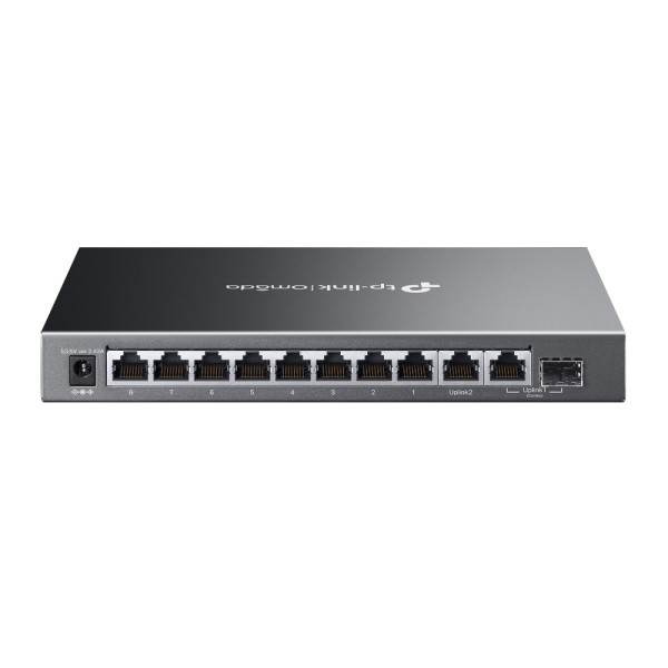 [ICTP-ES210GMP] Switch 10 Porte Gigabit Easy Managed con 8 Porte PoE+, 1 SFP, 123W, ES210GMP