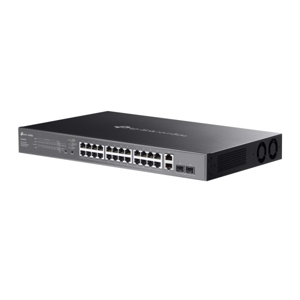 [ICTP-ES228GMP] Switch 28 Porte Gigabit Easy Managed con 24 Porte PoE+, 2 SFP, 384 W, ES228GMP