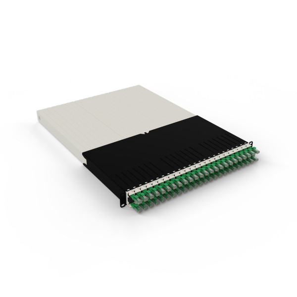 [IPB-PONE30UTPGR] Cassetto Cavi Patchbox.one 30RU C6A UTP Verde