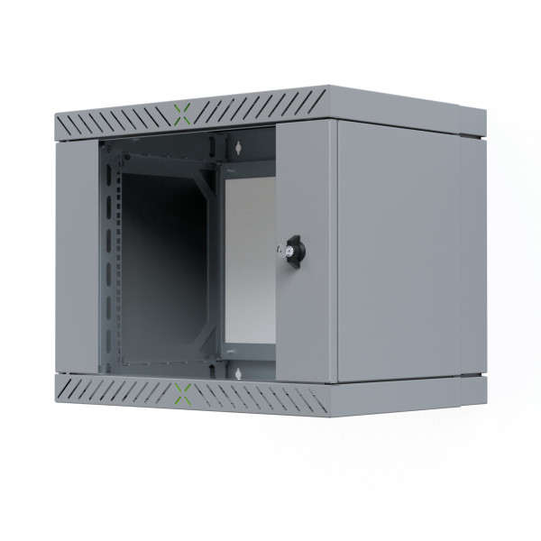 Armadio Rack 19'' a Muro 9U da Assemblare Profondit&agrave; 400-600 mm Grigio