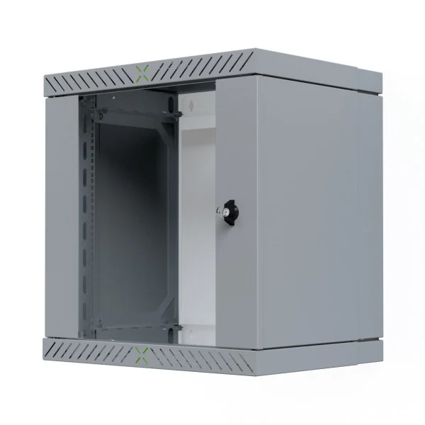 [I-CASE_EWX-2012G] Armadio Rack 19'' a Muro 12U da Assemblare Profondit&agrave; 400-600 mm Grigio